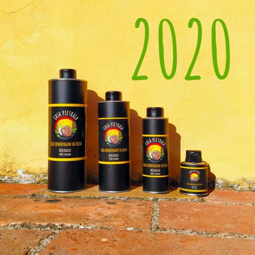 Extra virgin olive oil harvested 2020