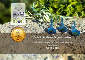 Evo International Olive oil Contest - Gold Medal